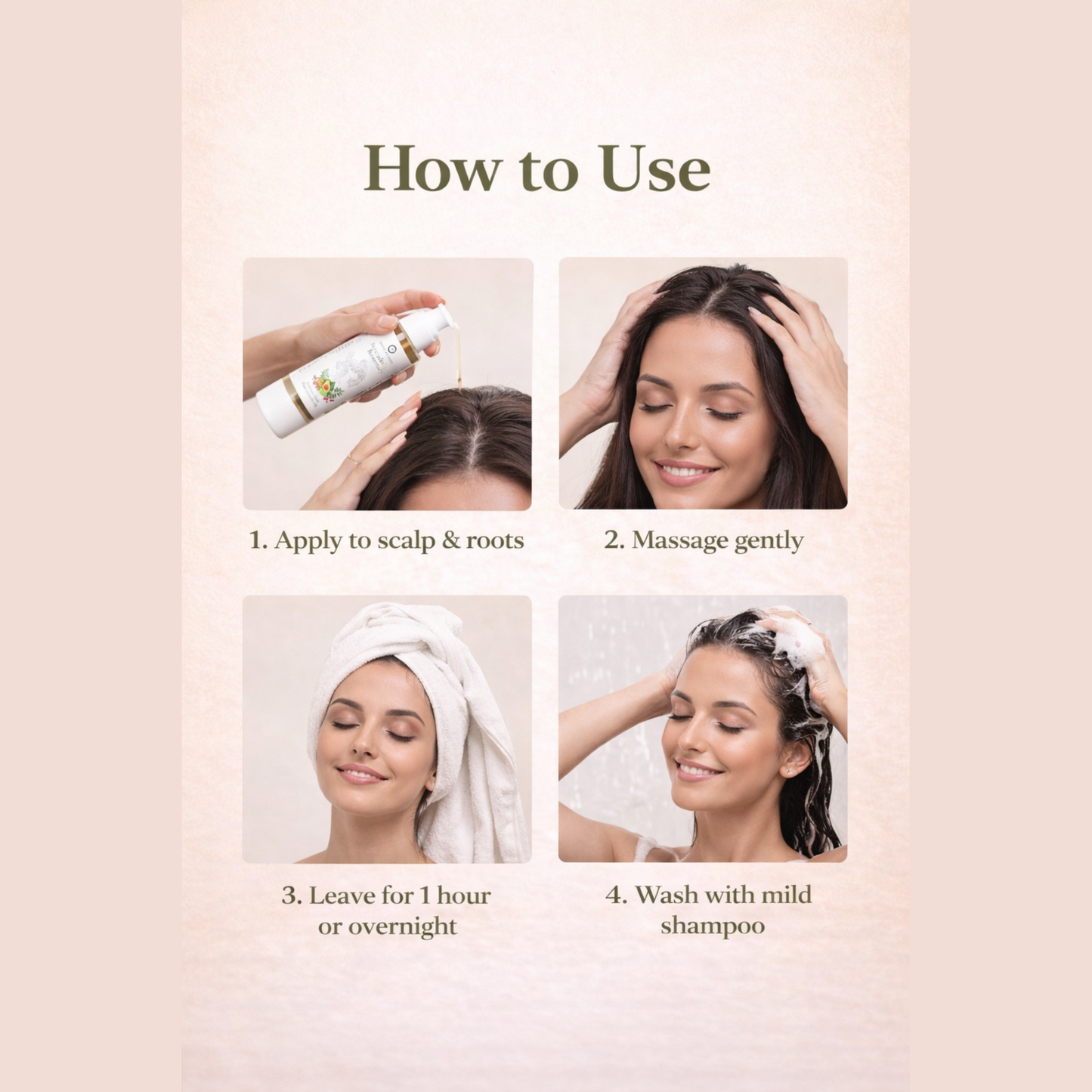 Avocado & Rosemary Hair Oil | 26 Herbs for Hair Growth & Scalp Nourishment |100 ML